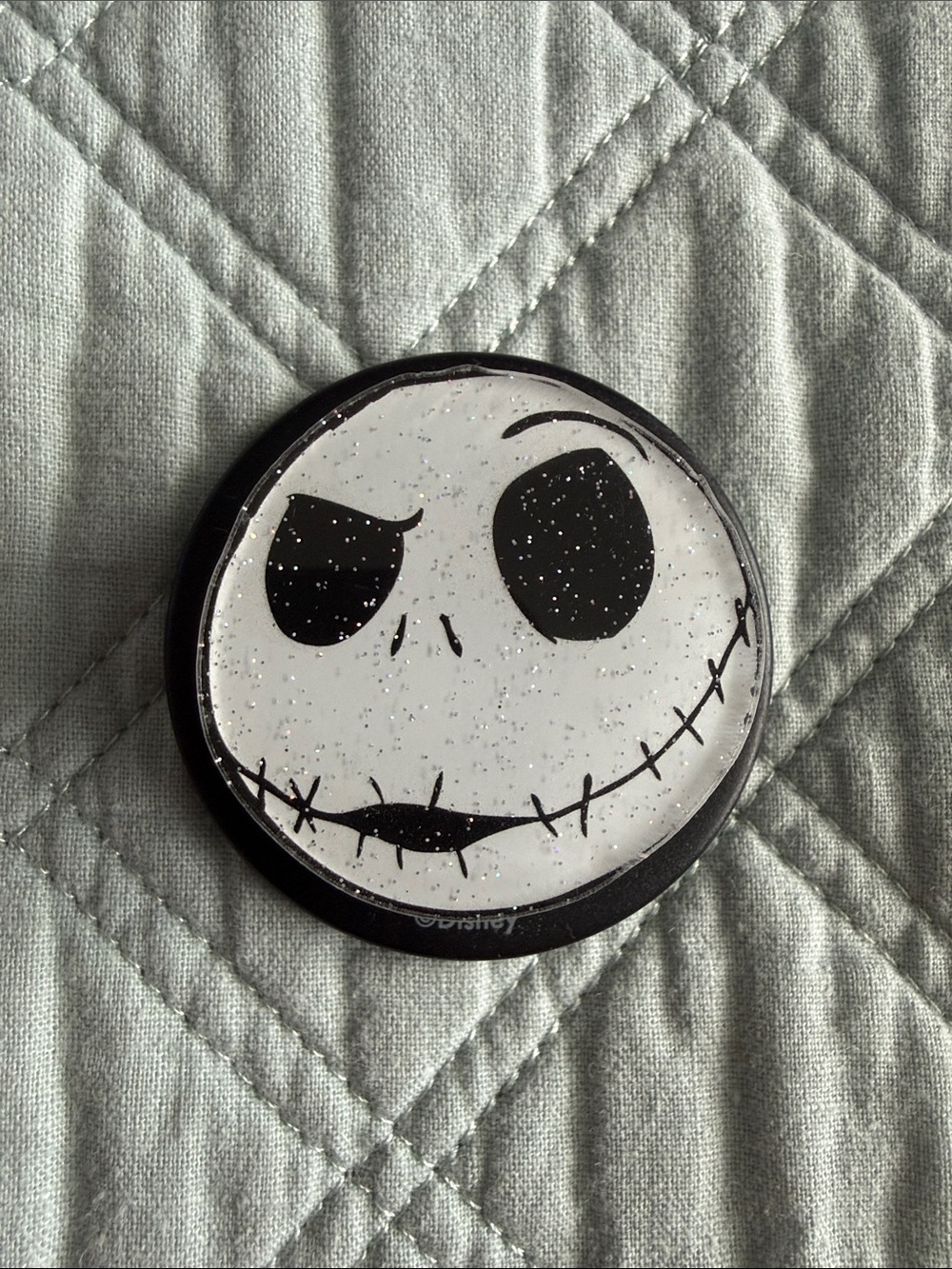 Disney Jack Skellington Black and White Phone Grip